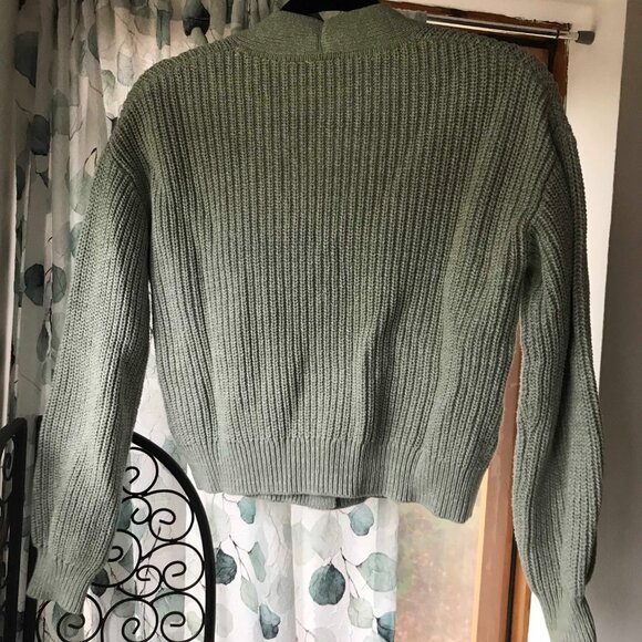 Gap Cardigan Button Up Sweater | Women's | Sage Mint Green | XS/S - Picture 3 of 6